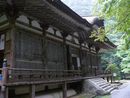 百済寺本堂正面外壁