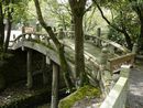 大鳥神社参道にある石造神橋
